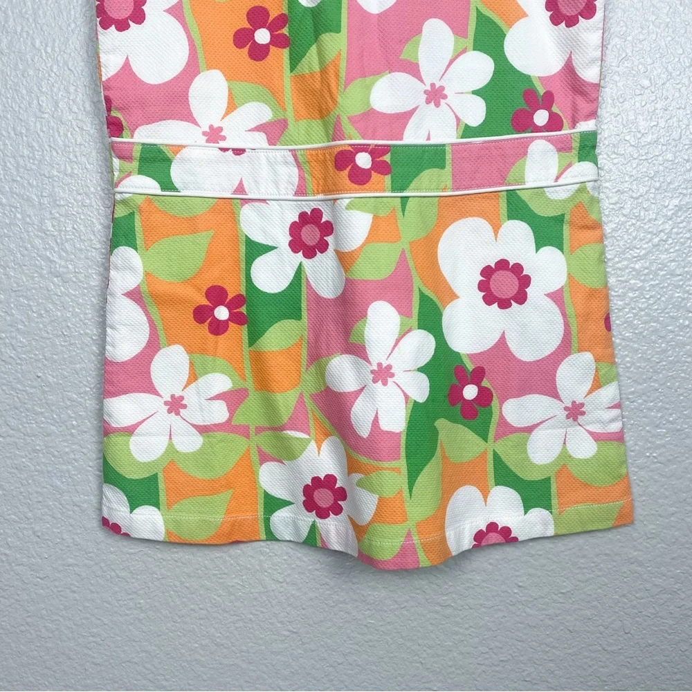 NWT Vintage Y2K Gymboree Retro Floral Print Dress Girls 9